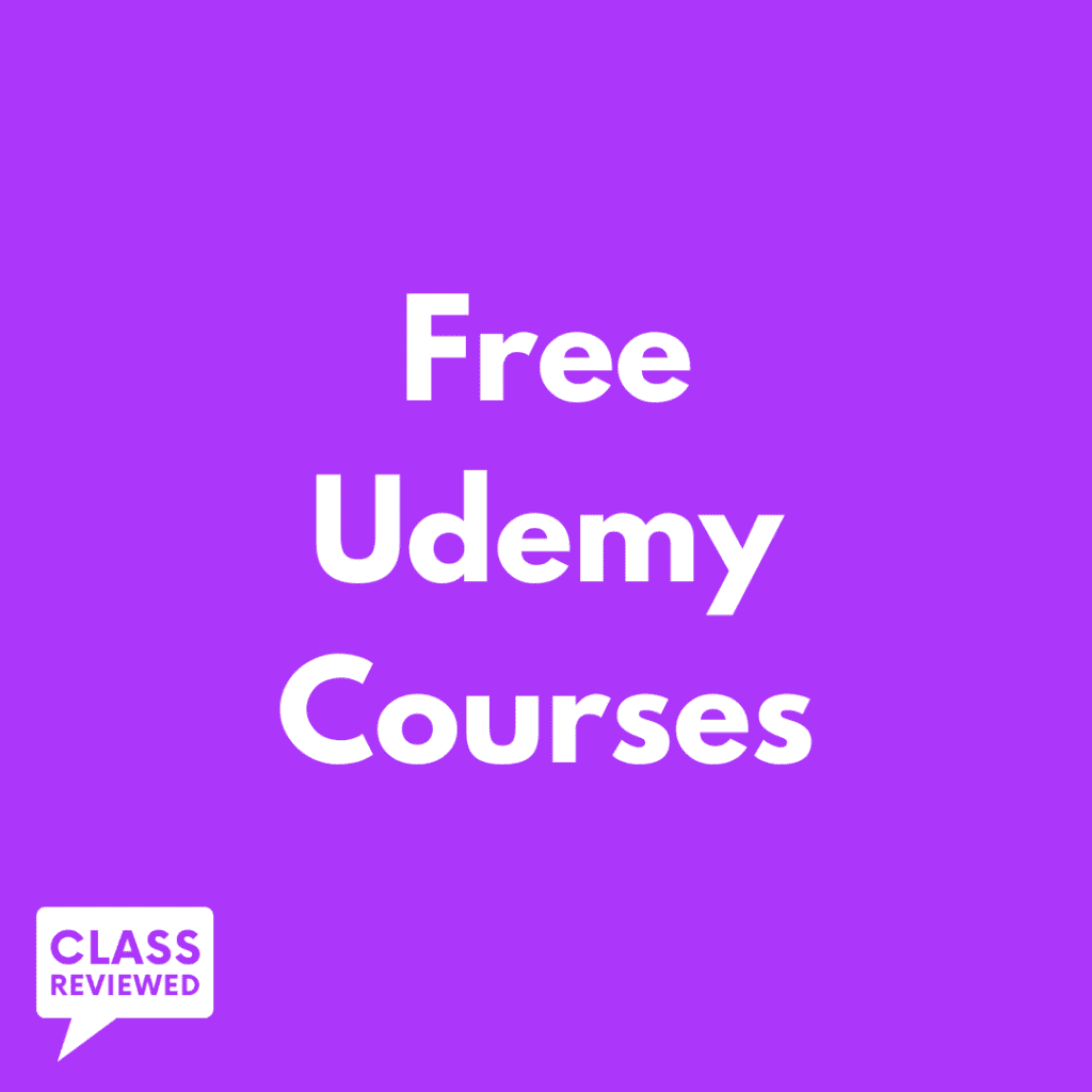 Free Udemy Courses - Top 11 Udemy FREE Courses of 2024