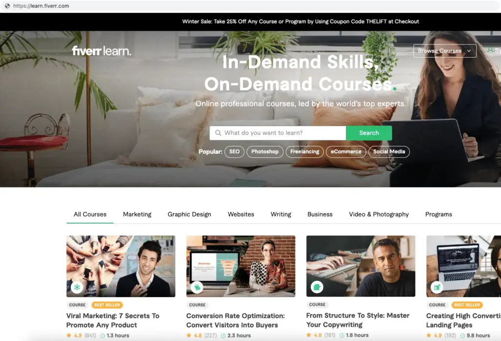 Best Fiverr Course + Top 8 Online Courses for Freelancers