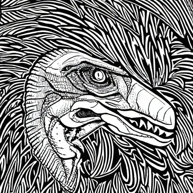 velociraptor coloring pages printable dinosaur coloring pages velociraptor colouring pages